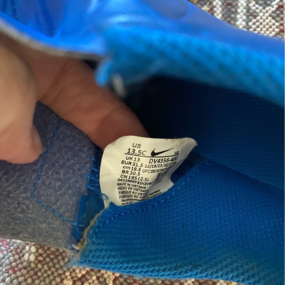 Nike Jr. Mercurial Vapor Little Kids Soccer Cleats - Picture 5 of 5